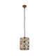 Bijou Pendant Antique Brass Champagne Glass_Off