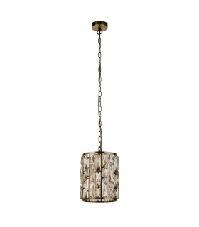 Bijou Pendant Antique Brass Champagne Glass_Off
