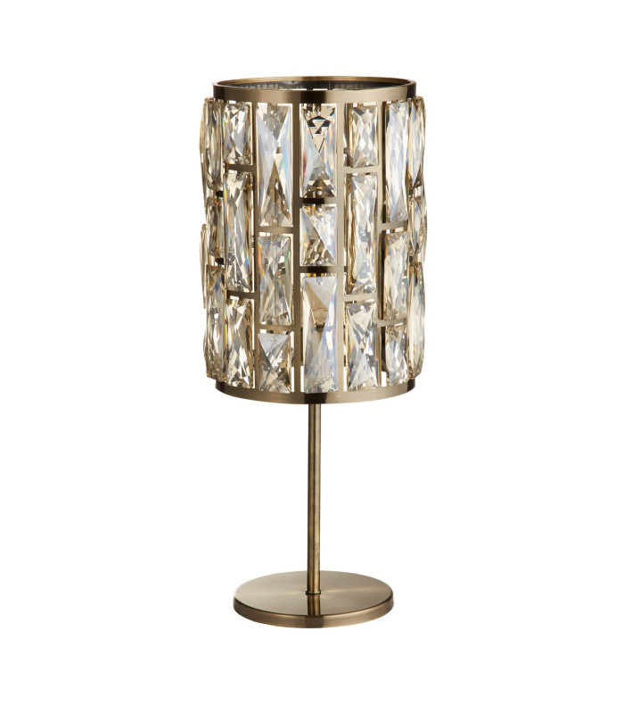 Bijou Table Lamp Antique Brass Champagne Glass_Off