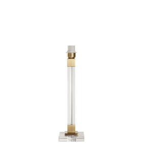 Base Only Scarborough Table Lamp Brass Crystal_Off
