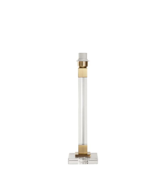 Base Only Scarborough Table Lamp Brass Crystal_Off