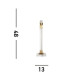Base Only Scarborough Table Lamp Brass Crystal_Line