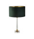 Scarborough Table Lamp Crystal Brass Green Velvet_Off