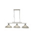 Bistro III 3 Light Bar Pendant Satin Silver Metal_Main