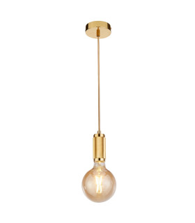 Suspension Cable Knurled Gold Gold Braided Cable_Main