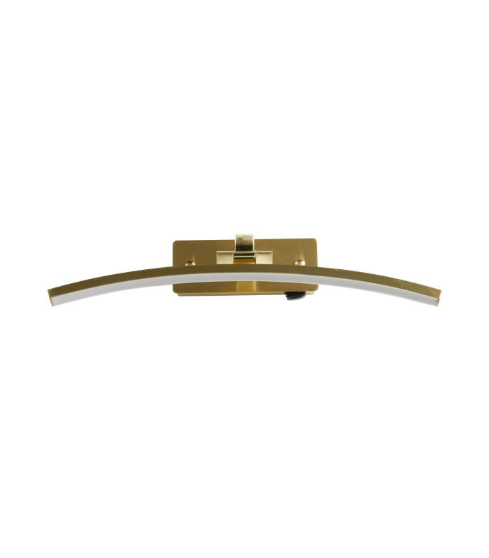 Santorini 40cm Picture Light Satin Brass Brushed Metal_Off