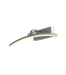 Santorini 40cm Picture Light Satin Silver Polished Chrome_Main