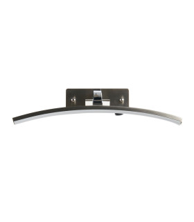 Santorini 40cm Picture Light Satin Silver Polished Chrome_Off