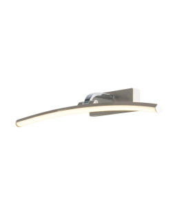 Santorini 50cm Picture Light Satin Silver Polished Chrome_Main