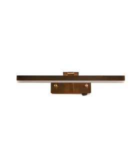 Corfu 40cm Picture Light Satin Brass Metal_Off