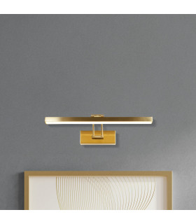 Rhodes 40cm Picture Light Satin Brass Metal_Room