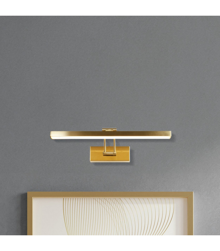 Rhodes 40cm Picture Light Satin Brass Metal_Room