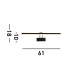 Rhodes 60cm Picture Light Black Metal_Line