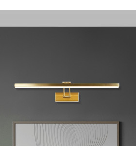 Rhodes 60cm Picture Light Satin Brass Metal_Room