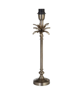 Base Only Palm Table Lamp Antique Nickel_Main