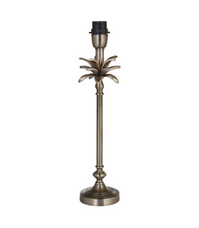 Base Only Palm Table Lamp Antique Nickel_Off