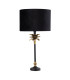 Base Only Palm Table Lamp Satin Brass Black Metal_Off