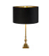 Whitby Table Lamp Antique Brass Black Velvet Shade_Main