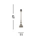Base Only Whitby Table Lamp Chrome Metal_Line