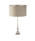 Whitby Table Lamp Chrome Taupe Velvet Shade_Off