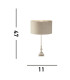 Whitby Table Lamp Chrome Taupe Velvet Shade_Line