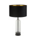 Oxford Table Lamp Glass Black Marble Black Velvet_Off