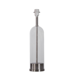 Base Only Oxford Table Lamp Satin Nickel Glass_Off