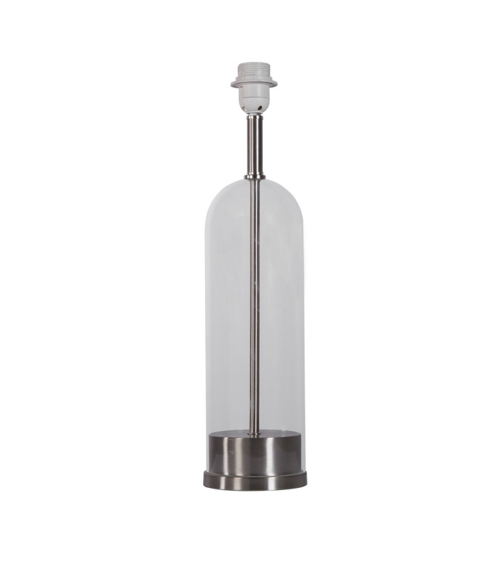 Base Only Oxford Table Lamp Satin Nickel Glass_Off