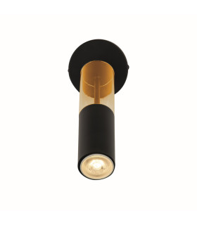 Merrygold Wall Light Black Amber Acrylic_Main