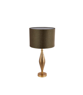 Base Only Rye Table Lamp Antique Brass Metal_Off