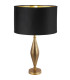 Rye Table Lamp Antique Brass Black Velvet Shade_Main