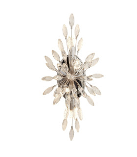 Peacock 4 Light Wall Light Chrome Crystal_Main