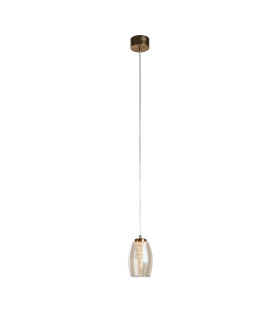 Cyclone Pendant Bronze Champagne Glass_Main