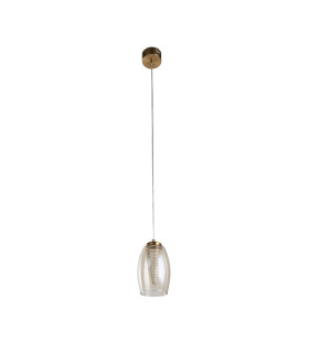 Cyclone Pendant Bronze Champagne Glass_Off