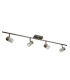Blocs 4 Light Split Bar Spotlight Chrome Clear Glass_Main