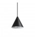 Indoor Dome Ceiling Pendant Lamp 1 Light Black, GU10 - 1