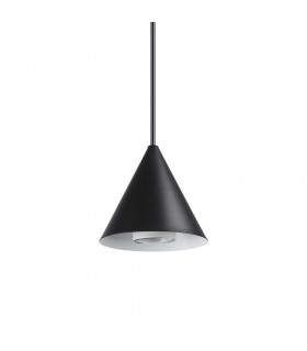 Indoor Dome Ceiling Pendant Lamp 1 Light Black, GU10 - 1