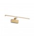 Integrated LED Picture Wall Lamp 1 Light Brass Satin 3000K - 1