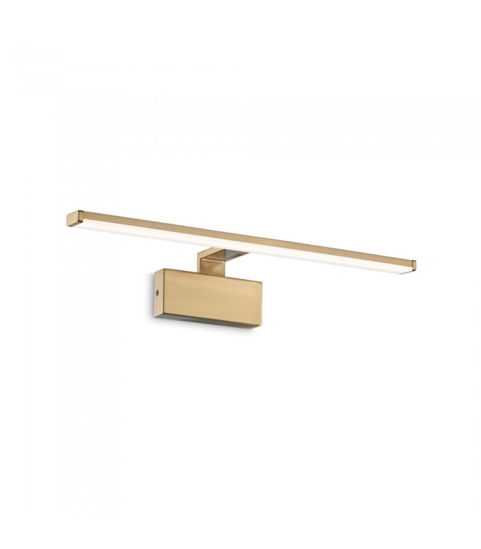 Integrated LED Picture Wall Lamp 1 Light Brass Satin 3000K - 1
