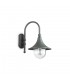 Outdoor Dome Wall Lantern 1 Light Anthracite IP43, E27 - 1