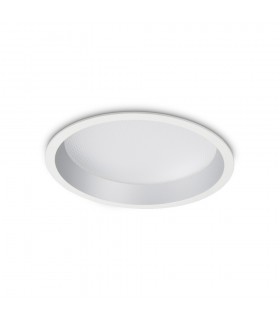 Integrated LED Indoor 30W Recessed Downlight Lamp White 4000K - 1