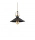 Indoor Dome Ceiling Pendant Lamp 1 Light Black, E27 - 1