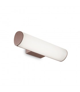 Integrated LED Outdoor Wall Lamp 1 Light Coffee 4000K IP44 - 1