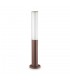 Integrated LED Outdoor Bollard Lamp 1 Light Coffee 4000K IP44 - 1