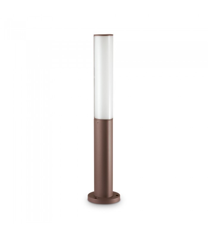 Integrated LED Outdoor Bollard Lamp 1 Light Coffee 4000K IP44 - 1