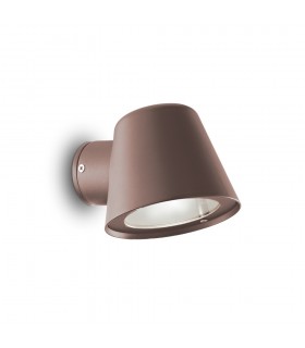 Outdoor Wall Downlight Lamp 1 Light Coffee IP43, GU10 - 1