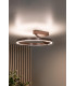 Lucide APPLAUSE - Flush ceiling light - Ø 40 cm - LED Dim. - CCT - 1x26W 2200K/4000K - Coffee | Premium-7