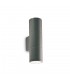 Outdoor Up Down Wall Lamp 2 Lights Anthracite IP44, GU10 - 1