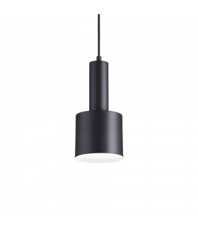 Indoor Ceiling Pendant Lamp 1 Light Black, E27 - 1