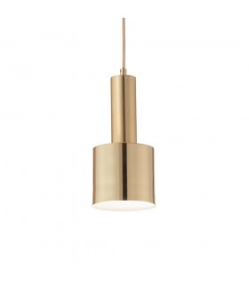 Indoor Ceiling Pendant Lamp 1 Light Brass Satin, E27 - 1